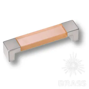 Ручки Brass Детские 7777.0096.021.182 ручка мебельная детская, 96мм, цвет оранжевый